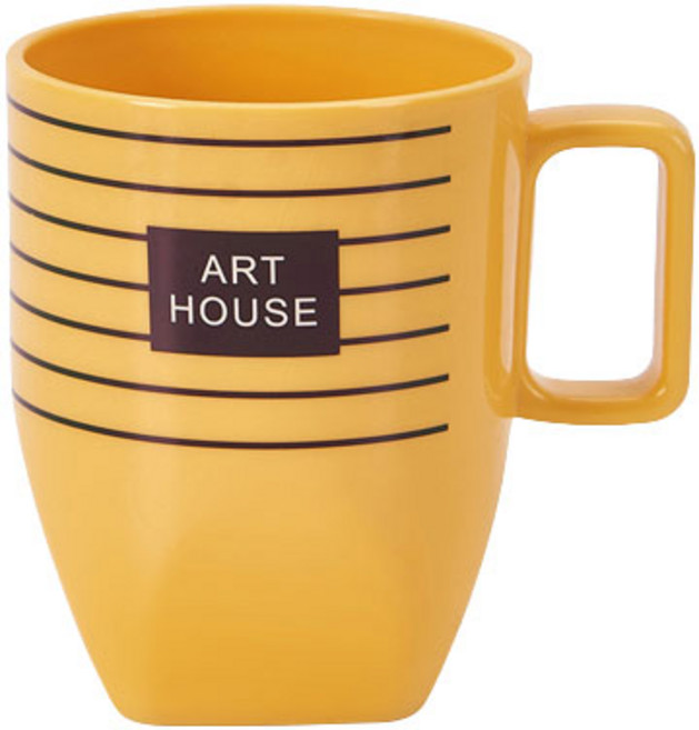 더자카 라인 하우스 양치컵, 옐로, 1개