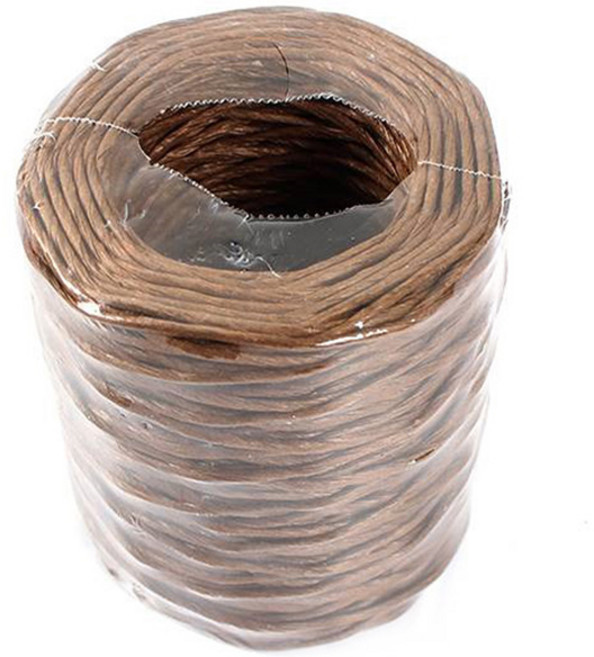 마다꾸미 컬러종이철사, 1개, 17 종이 등나무 갈색