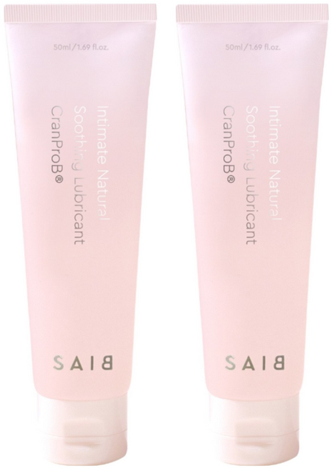 세이브 인티메이트 네츄럴 수딩젤 크랜프로비, 2개, 50ml