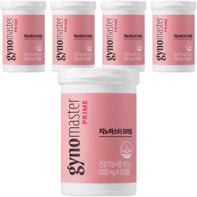마스터바이옴 지노 마스터 프라임 유산균, 30정, 5개