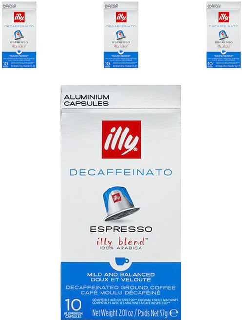 일리 네스프레소 호환 디카페인 캡슐커피, 5.7g, 10개입, 4개