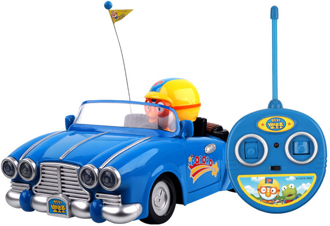 뽀로로 무선 자동차 완구, 블루, 1개
