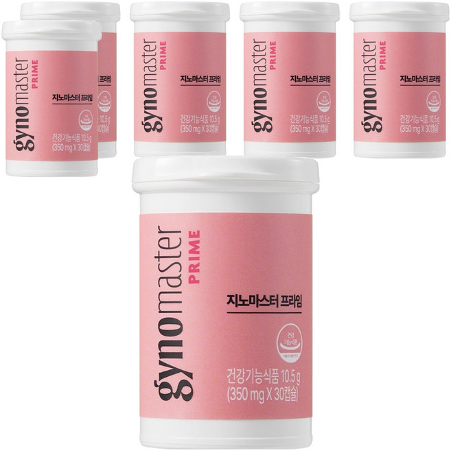 마스터바이옴 지노 마스터 프라임 유산균, 30정, 6개