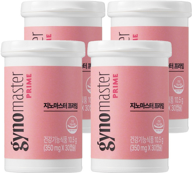 마스터바이옴 지노 마스터 프라임 유산균, 30정, 4개