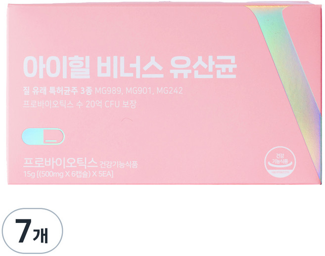 아이힐 비너스 유산균, 30정, 7개