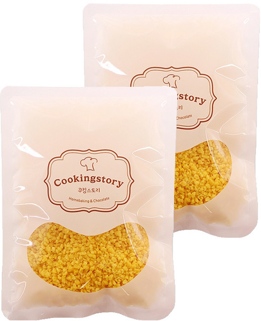 쿠킹스토리 망고 쿠키 크런치, 100g, 2개