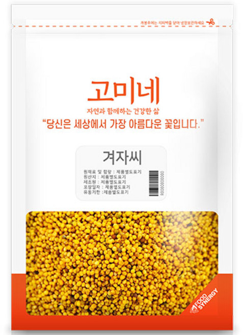 고미네 겨자씨, 500g, 1개