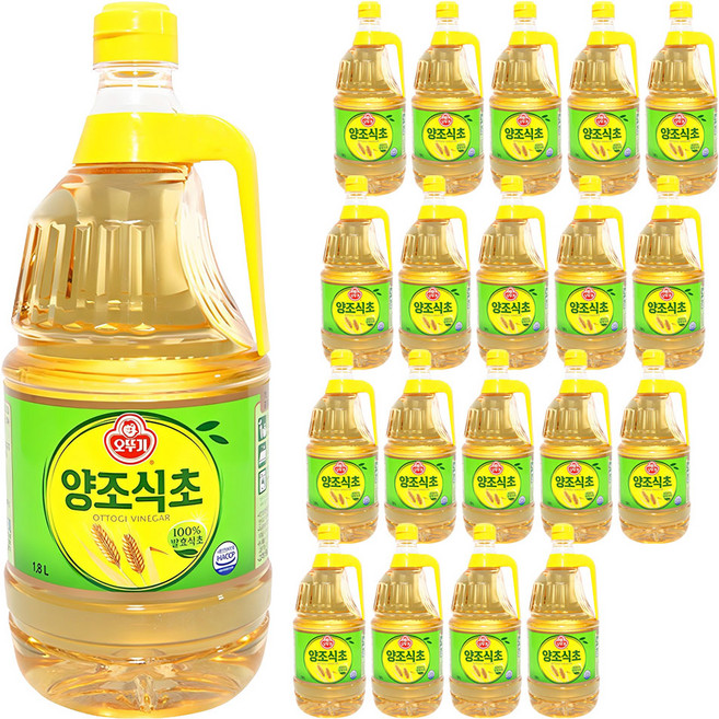 오뚜기 양조 식초, 1.8L, 20개