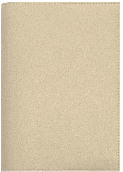 소이믹스 에어리 라이트 가죽 베이직 북커버 L, 웜베이지, 1개