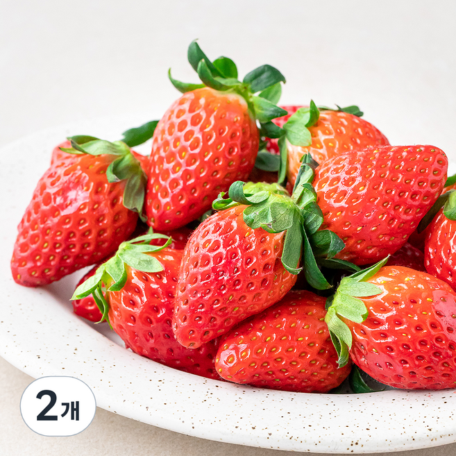 산지직송 과일진심 산청 GAP 인증 장희딸기(상), 500g, 2개