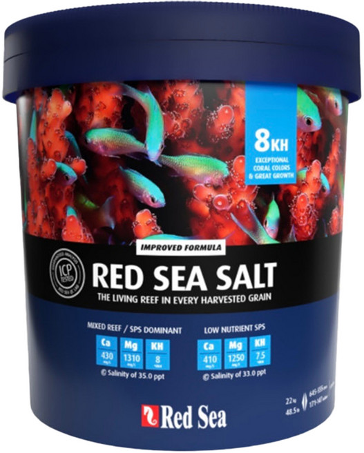 Red Sea 紅海 增色鹽, 1桶, 7kg