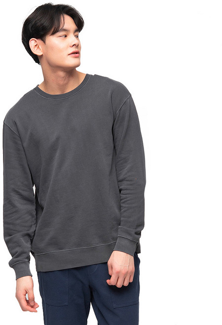 CARET 男女通用 寬版成衣染色排汗衫