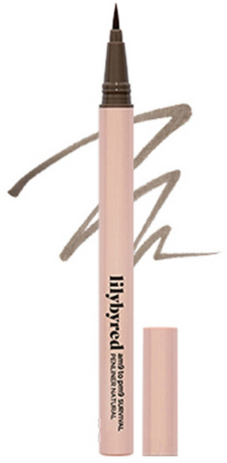 릴리바이레드 나인투나인 서바이벌 펜라이너 내추럴 1g, 02 애쉬브라운, 1개