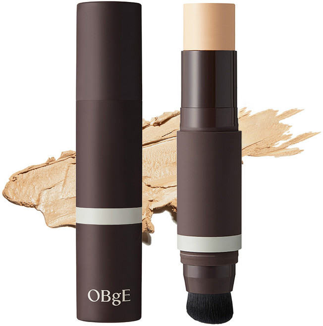 OBge 내추럴 커버 남성 파운데이션 13g, 1호 아이보리, 1개