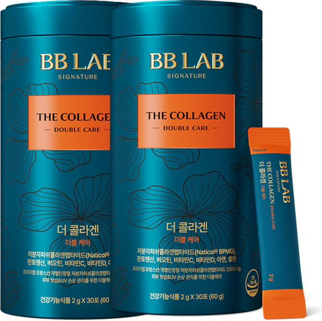 BB LAB 科研 雙重護理膠原蛋白粉, 30顆, 2個