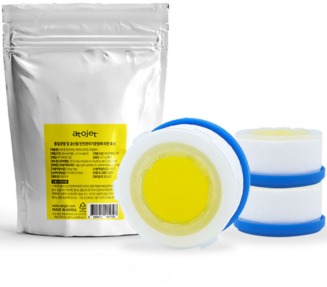 아토젯 프리미엄 세면대 비타민 리필필터 3p, 1개