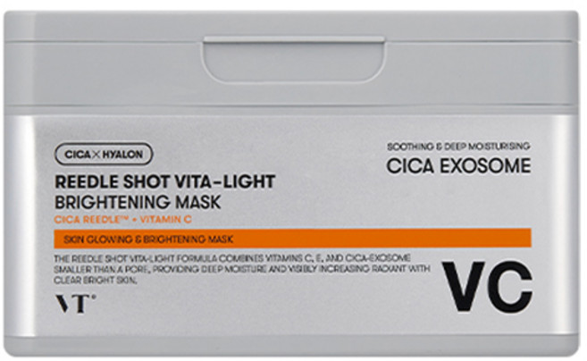 브이티코스메틱 리들샷 비타 라이트 브라이트닝 마스크팩, 30개입, 1개