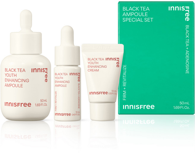 이니스프리 블랙티 유스 인핸싱 앰플 3종 세트, 1개