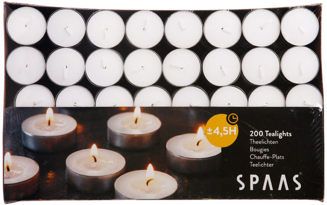 스파스 티라이트 종이팩 4 5시간연소, 무향, 13.7g, 200개