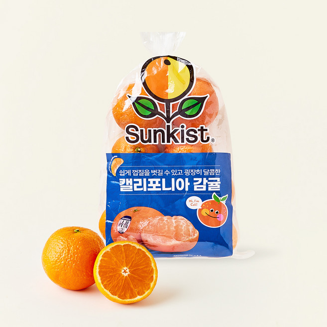 썬키스트 캘리포니아 감귤 만다린, 1kg, 1개