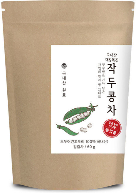 자연지애 대왕 작두콩차, 60g, 1개입, 1개