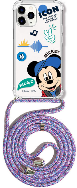 디즈니 목걸이 휴대폰 케이스