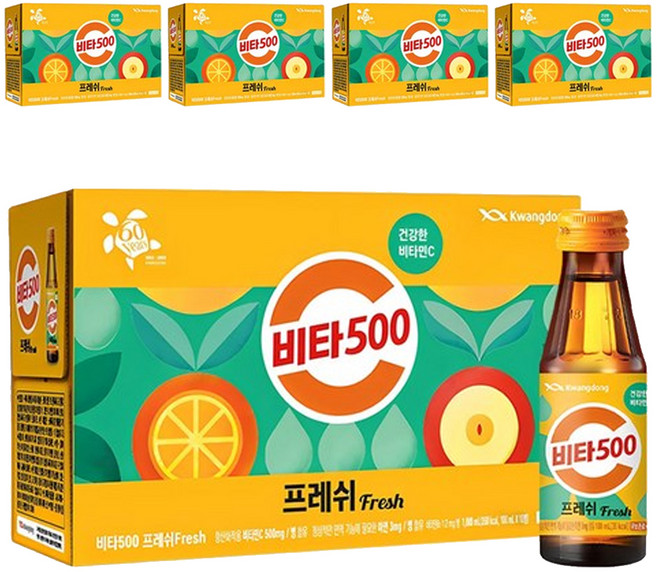 비타500 프레쉬, 100ml, 50개