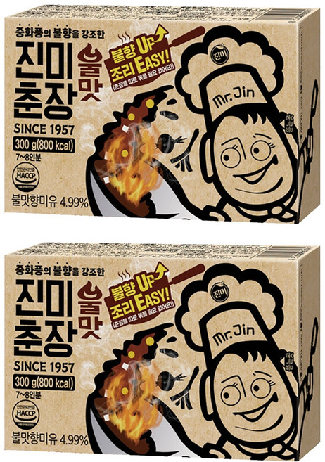 진미 불맛춘장, 300g, 2개