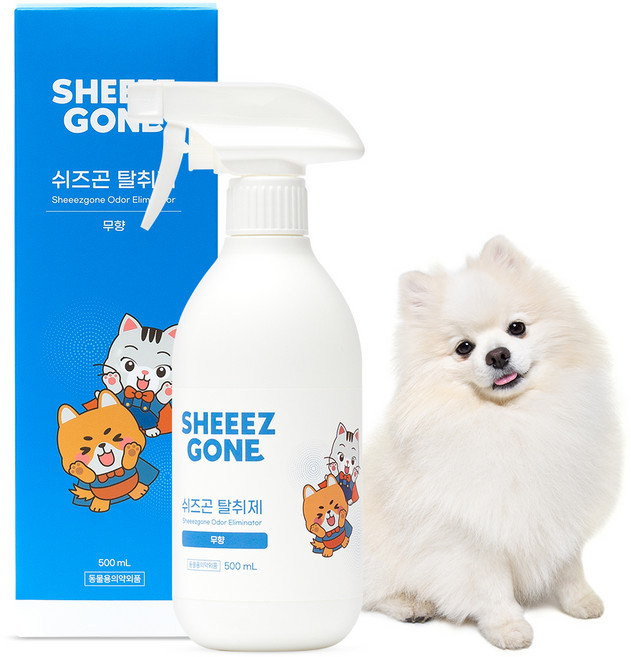쉬즈곤 반려동물 탈취제 동물용의약외품, 500ml, 1개