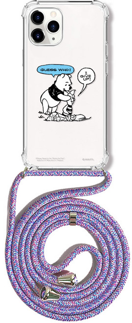 디즈니 곰돌이 푸 목걸이 휴대폰 케이스