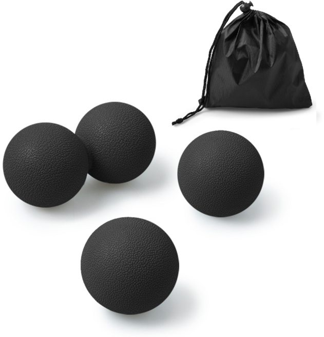 코멧 스포츠 TPE 마사지 볼 세트 (땅콩볼 1개 + 싱글볼 2개), 1세트