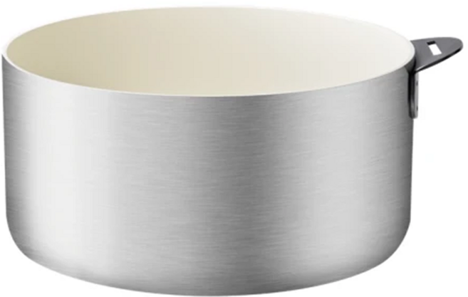 MODORI 不鏽鋼鍋具系列 湯鍋 MDR0090, 18cm, 銀色, 1個