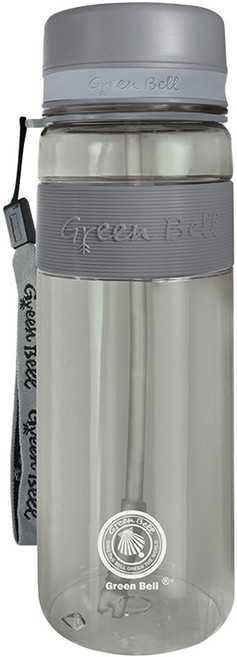 Green Bell 綠貝 直身吸管太空壺 800ml, 灰色, 1個