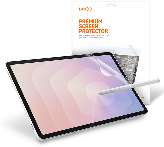랩씨 C스킨 저반사 지문방지 종이질감 오리지널 스케치 태블릿 액정보호필름 세트, 1세트