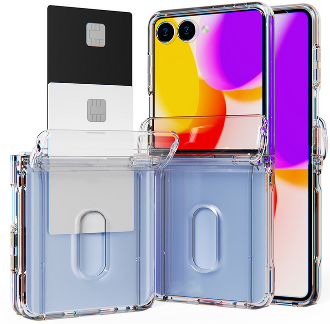 아이엠듀 힌지보호 카드 2장 수납 휴대폰 케이스