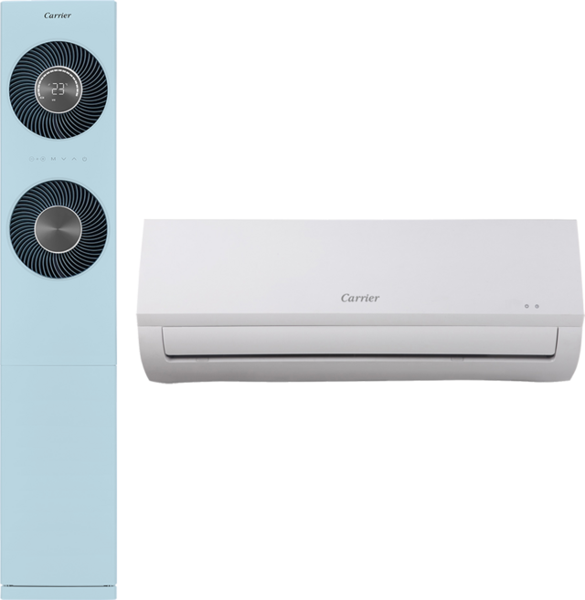 캐리어 52.8㎡(16평) + 18.7㎡(5.7평) 제트 18단 멀티형 에어컨 OASC-0162ZABMDG 방문설치, 일반배관형