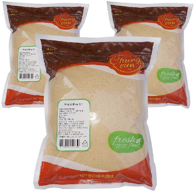 청은에프엔비 볶음땅콩 분말, 1kg, 3개