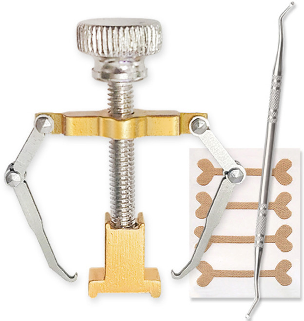 일원케어 내성발톱 교정 의료기기 + 발톱 정리기 + 보호 테이프 세트, 1개