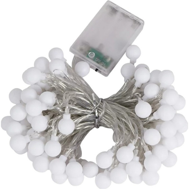 帳篷氣氛燈 燈泡 裝飾燈串 布置燈串 露營氣氛燈 派對燈 燈條 聖誕燈 串燈 155g, 暖黃色