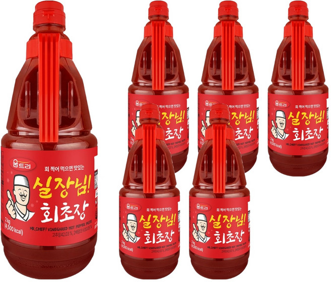 움트리 실장님 회초장, 2kg, 6개