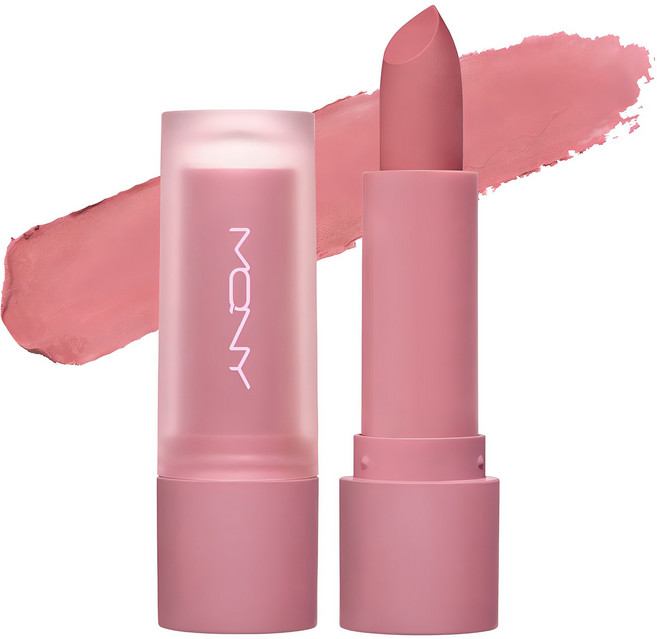 맥퀸뉴욕 파우더매트 립스틱, 1개, 01핑크샤워