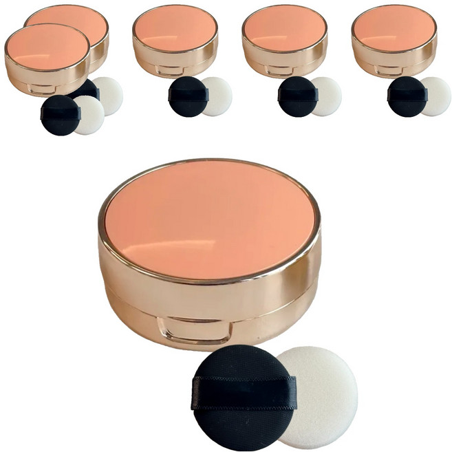 무아누 미니 쿠션 케이스 50 x 22 mm, 6개, 로즈골드