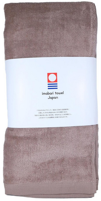 ORIM 日本境內版 VELOUR PRO 絨毛速乾款毛巾 85 x 32cm, 棕色, 1條