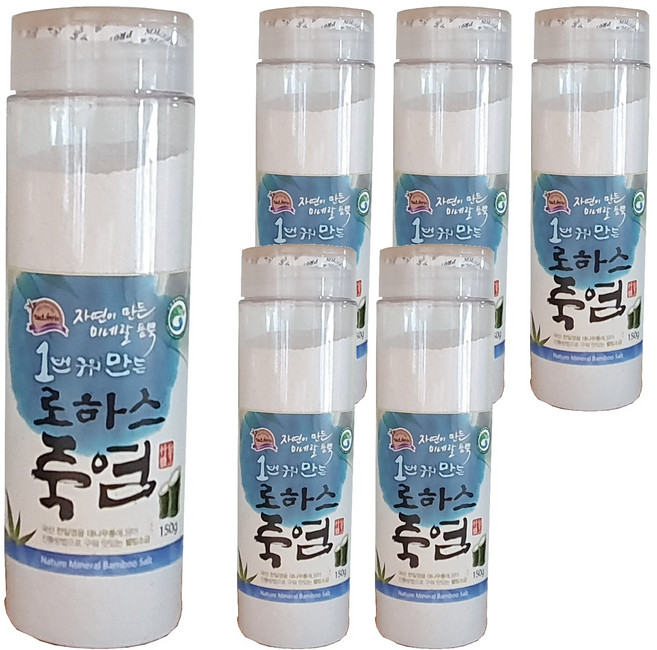 烤竹鹽, 150g, 6個