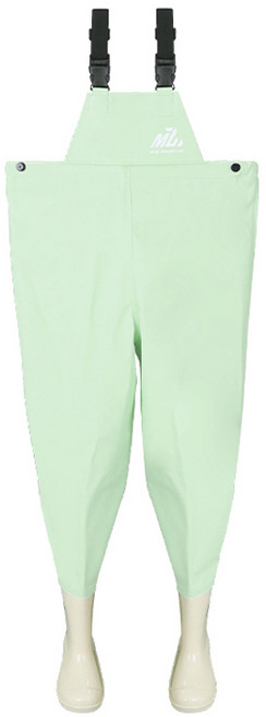 맥스메가다인 아동용 가슴장화, 그린, 170