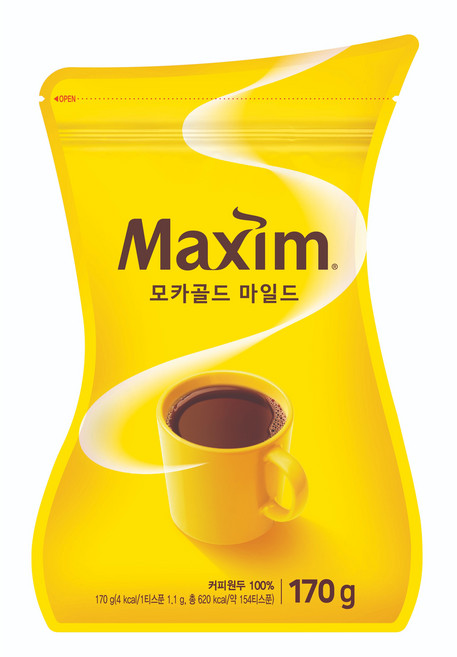 맥심 모카골드 마일드 원두커피믹스, 170g, 1개입, 1개