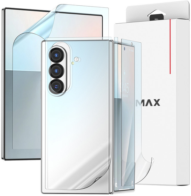 케이맥스 우레탄 풀 액정보호필름 내부 + 전면 + 후면 + 힌지 세트, 2세트