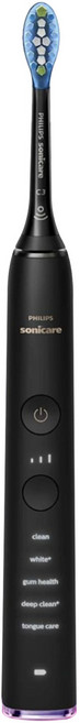 PHILIPS 飛利浦 sonicare 鑽白極淨智能鑽石音波震動牙刷 電動牙刷, HX9924/12, 1個, 爵士黑