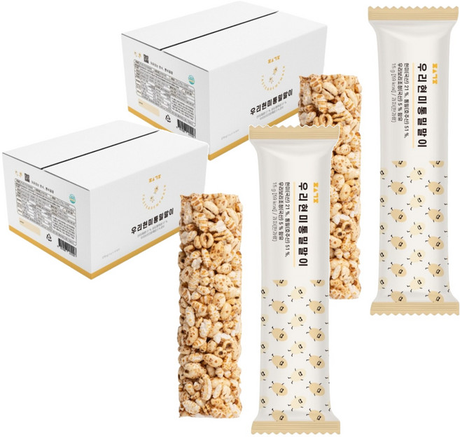 편식공장 우리현미 통밀말이, 15g, 36개