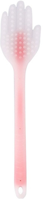 손바닥 등 마사지 효자손, 핑크, 1개